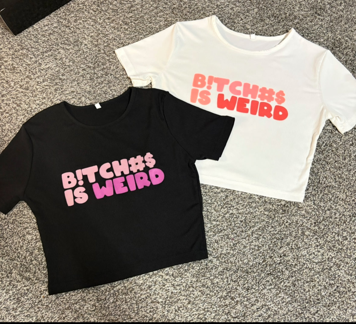 B*** weird tee